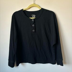 Chaser X Anthropologie Henrietta Ribbed Dolman Henley